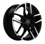 Легковой диск Khomen Wheels KHW1708 6,5x17 5x114,3 ET45 66,1 Black-FP