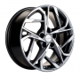 Легковой диск Khomen Wheels KHW1716 7x17 5x114,3 ET45 66,1 Gray-FP